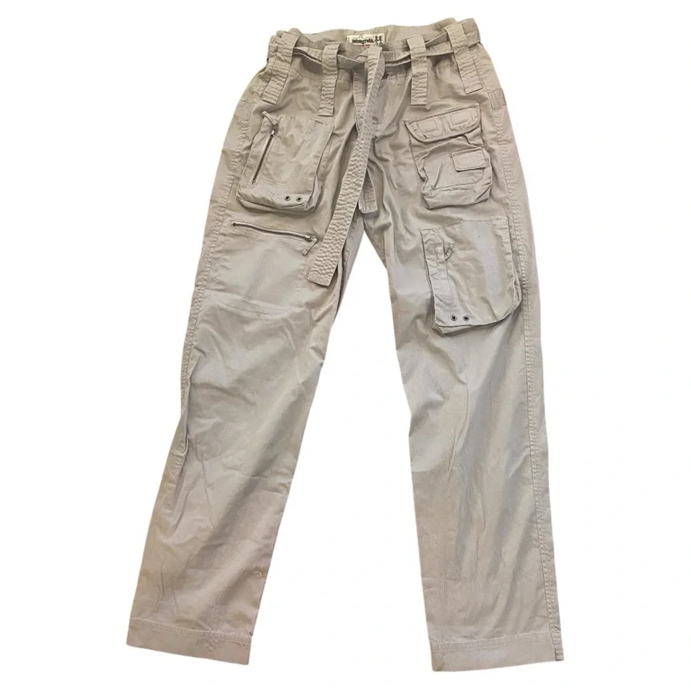 Johnny Was Pete & Greta Tyla Belted Cargo Pants Sz 4